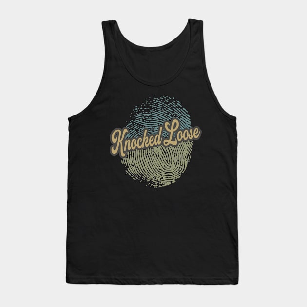 Knocked Loose Fingerprint Tank Top by anotherquicksand